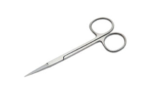 Straight IRS Stainless Steel 4.5 inch Fine Scissors (Pack Of 12)