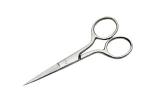 4 1/2" EMBROIDERY/MUSTACHE SCISSORS (Pack Of 6)