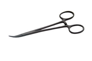 Curved Stainless Steel 5 inch Surgical Hemostat (Pack Of 4)