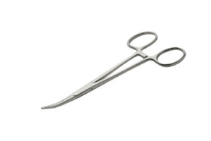 Curved Stainless Steel 5.5 inch Surgical Hemostat (Pack Of 4)