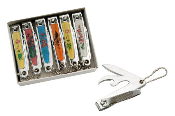 2.5" NAIL CLIPPER WITH CHAIN (Pack Of 12)