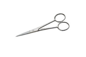 5" STRAIGHT DISSECTING MUSTACHE SCISSORS (Pack Of 6)