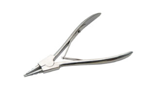 Silver Stainless Steel 6 inch Ring Opening Plier (Pack Of 2)