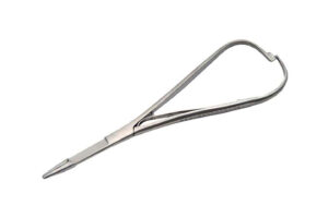 Silver Needle Holder Stainless Steel 4.75 inch Mathew Plier (Pack Of 2)