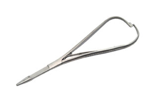Silver Needle Holder Stainless Steel 6.75 inch Mathew Plier (Pack Of 2)