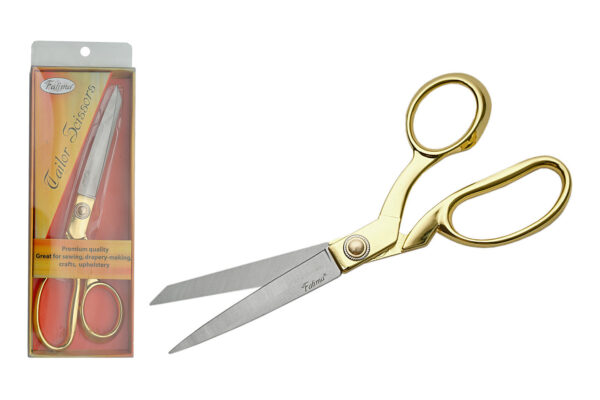 Fatima Tailor Scissors 8.5″ Gold Toned Handle
