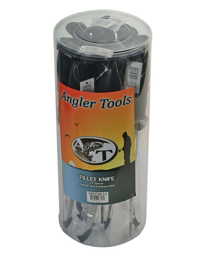 11″ Fillet Knife Jar Set Stainless Steel Blade Plastic Handle 11″ Fillet Knife Jar Set Stainless Steel Blade Plastic Handle