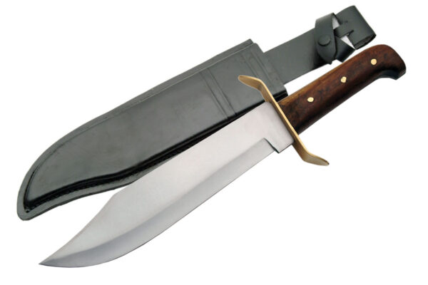 STAINLESS STEEL 15" BOWIE KNIFE