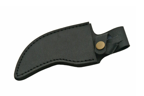 Black Stainless Steel Blade | Wooden Handle 6 inch Edc Skinner Knife