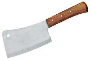 Classic Stainless Steel Blade | Wooden Handle 12 inch Cleaver