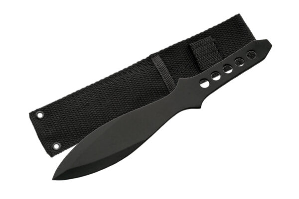 8.5" BLACK THROWING KNIFE