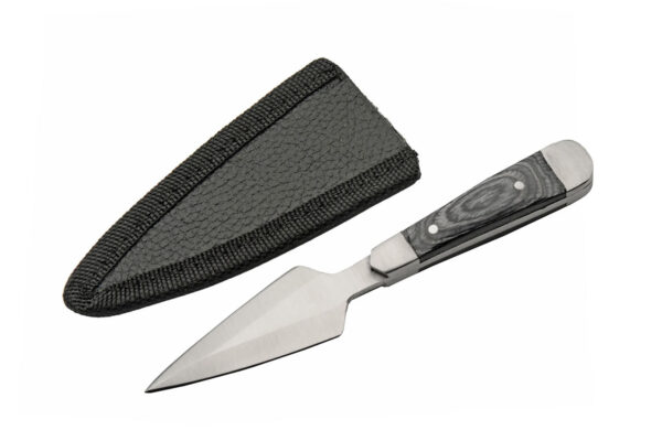 Bosom Stainless Steel Blade Wooden Handle 5.5 inch Edc Dagger Knife