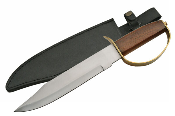 15" D-GUARD BOWIE WITH SHEATH