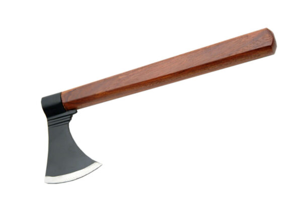 Tomahawk Carbon Steel Blade | Wooden Handle 12.5 inch Throwing Axe