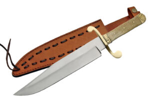 Classic Carbon Steel Blade | Bone Handle 15 inch Edc Bowie Knife