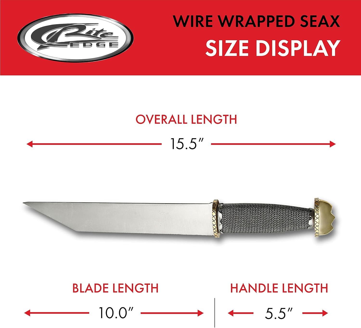 Wire Wrapped Seax Knife Stainless Steel Blade Wire Wrapped Seax Knife Stainless Steel Blade