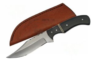 File Work Spine Stainless Steel Blade | Horn Handle 9inch Edc Skinner Knife