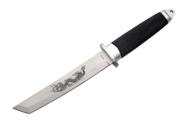 9.25″ Dragon Tanto Knife Carbon Steel Blade