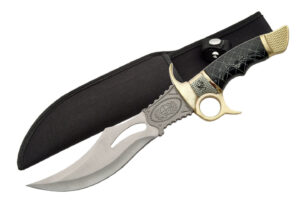 Black Widow Stainless Steel Blade | Polymer Handle 14 inch Edc Bowie Knife