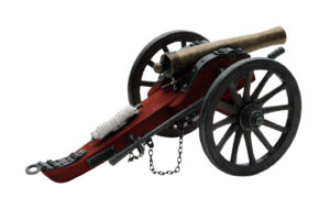 Mini Civil War Confederate Army Replica Cannon
