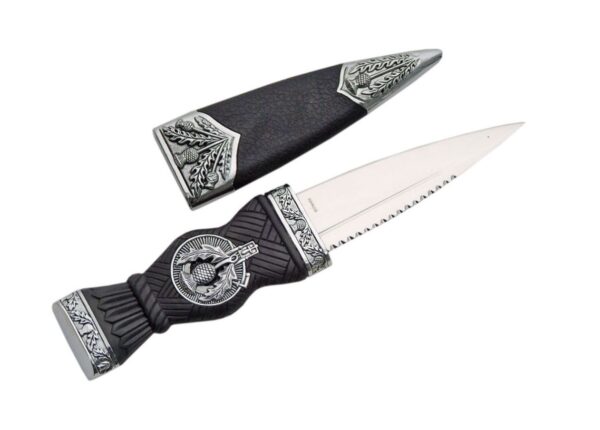 Ceremonial Scottish Stainless Steel Blade | Decorative Handle 7.25 inch Edc Scottish Dirk Knife