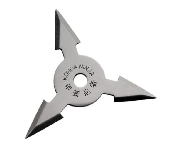 Silver Stainless Steel 4 inch | 3 Point Throwing Star