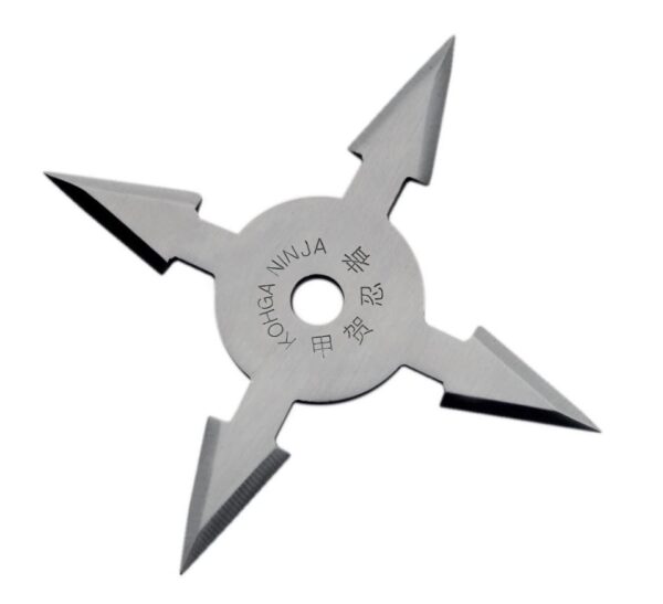Silver Stainless Steel 4 inch | 4 Point Throwing Star