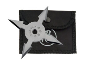 Silver Stainless Steel 4 inch | 4 Point Throwing Star