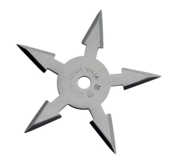 Silver Stainless Steel 4 inch | 5 Point Throwing Star