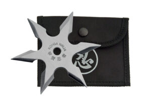 Silver Stainless Steel 4 inch | 6 Point Throwing Star