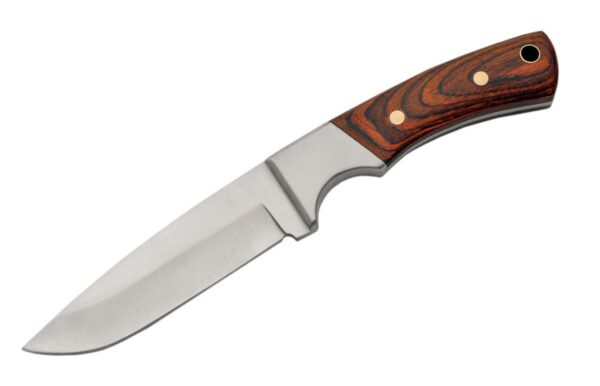 Full Tang Stainless Steel Blade | Wooden Handle 9.5 inch edc Hunting Knife