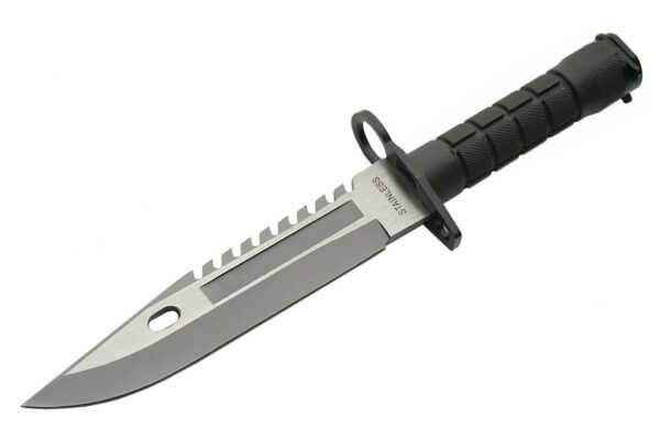 M-9 Military Style Stainless Steel Blade | Abs Handle 12.75 inch Hunting Knife