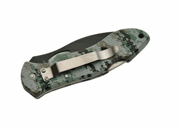 Digital Forrest Stainless Steel Blade | Abs Handle 4.5 inch Edc Pocket Folding Knife