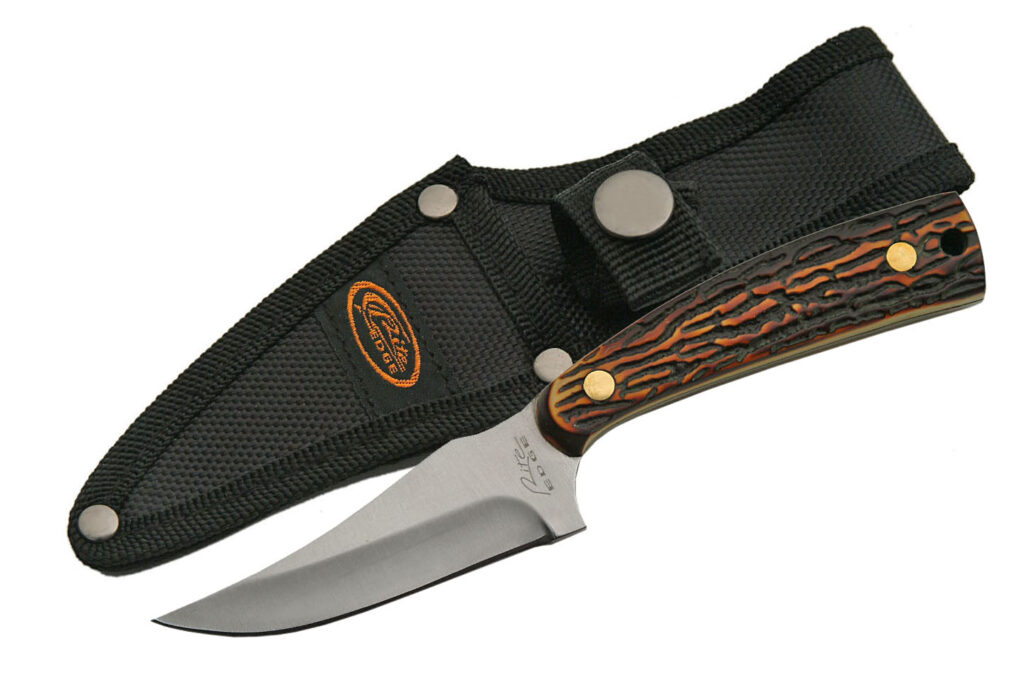 7" STAGLON TRAILING POINT SKINNER KNIFE - Rogue Armor USA