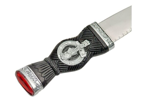 Piper Stainless Steel Blade | Black & Silver Finish Handle 7.25 inch Edc Dirk Knife