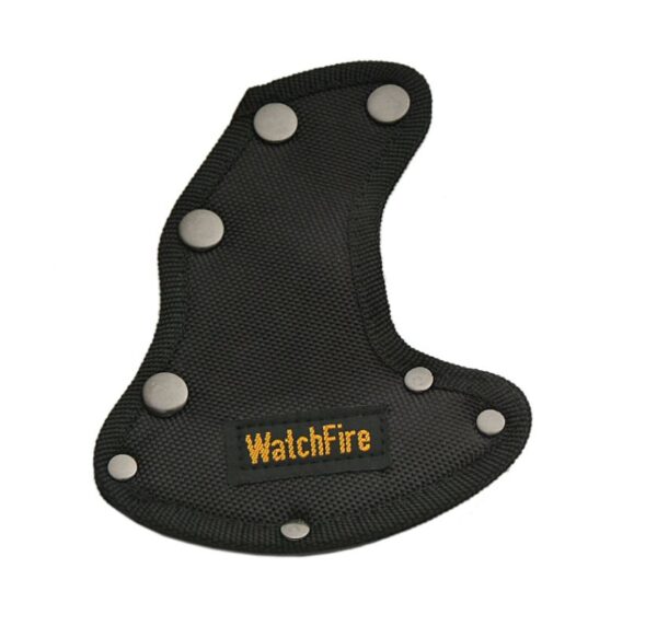 Watchfire Stainless Steel Blade | Green & Grey Rubber Handle 11.5 inch Camping Hatchet