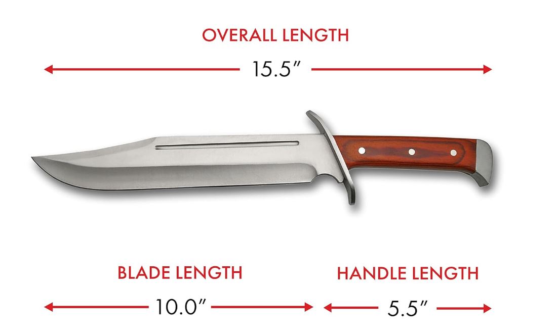 15.5″ Woodsman Hunting Knife Stainless Steel Blade 15.5″ Woodsman Hunting Knife Stainless Steel Blade