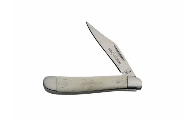 PEANUT 2.75" WHITE BONE POCKET KNIFE