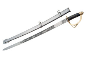 Historical CSA Carbon Steel Blade | Wire Wrapped Handle 28 inch Sword