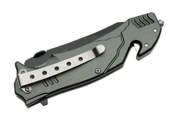 Navy Rescue Stainless Steel Blade | Abs Handle 4.5 inch Edc Folding Knife