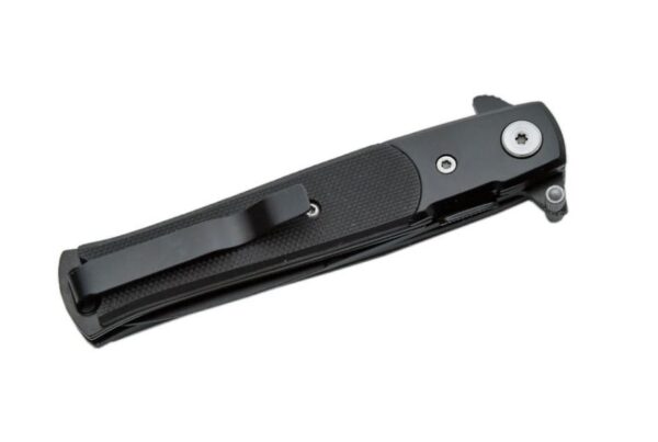 Black Stiletto Stainless Steel Blade | G10 Handle 7.25 inch Edc Folding Knife