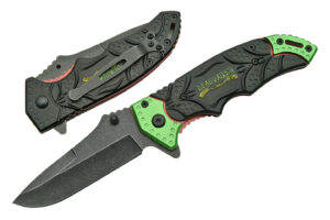 Dead Walker Apocalypse Stainless Steel Blade | Abs Handle 7.75 inch Edc Folding Knife