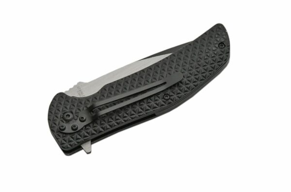 Diamond Tech Stainless Steel Blade | Wood Insert Handle 4.5 inch Edc Pocket Folding Knife