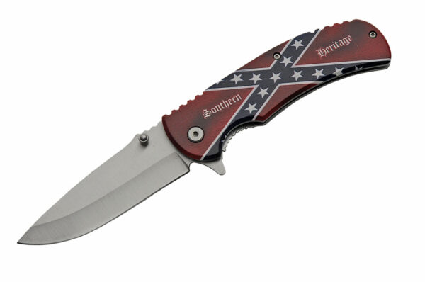 Southern Heritage Stainless Steel Blade | Plastic Handle 8 inch Edc Folding Knife