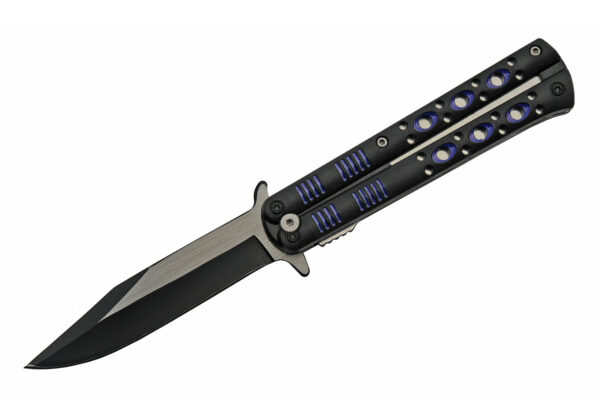 Blue Fly Stainless Steel Blade | Abs Handle 9 inch Edc Folding Knife