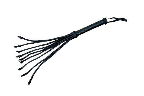 Leather Whip Cat o Nine 21 inch Tails (Pack Of 6)