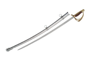Medieval Cavalry Saber Stainless Steel Blade | Wood Wrapped Handle 40 inch Trooper Sword