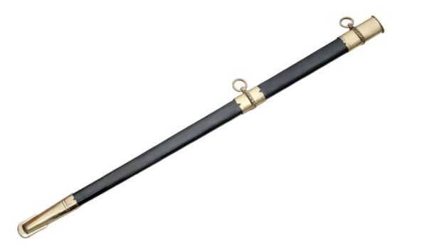 Civil War Carbon Steel Blade | Wire Wrapped Handle 39 inch Officer Sword