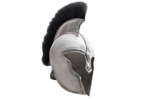 Medieval Trojan 18 Guage Carbon Steel Helmet