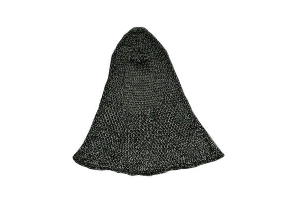 BLACK CHAINMAIL COIF